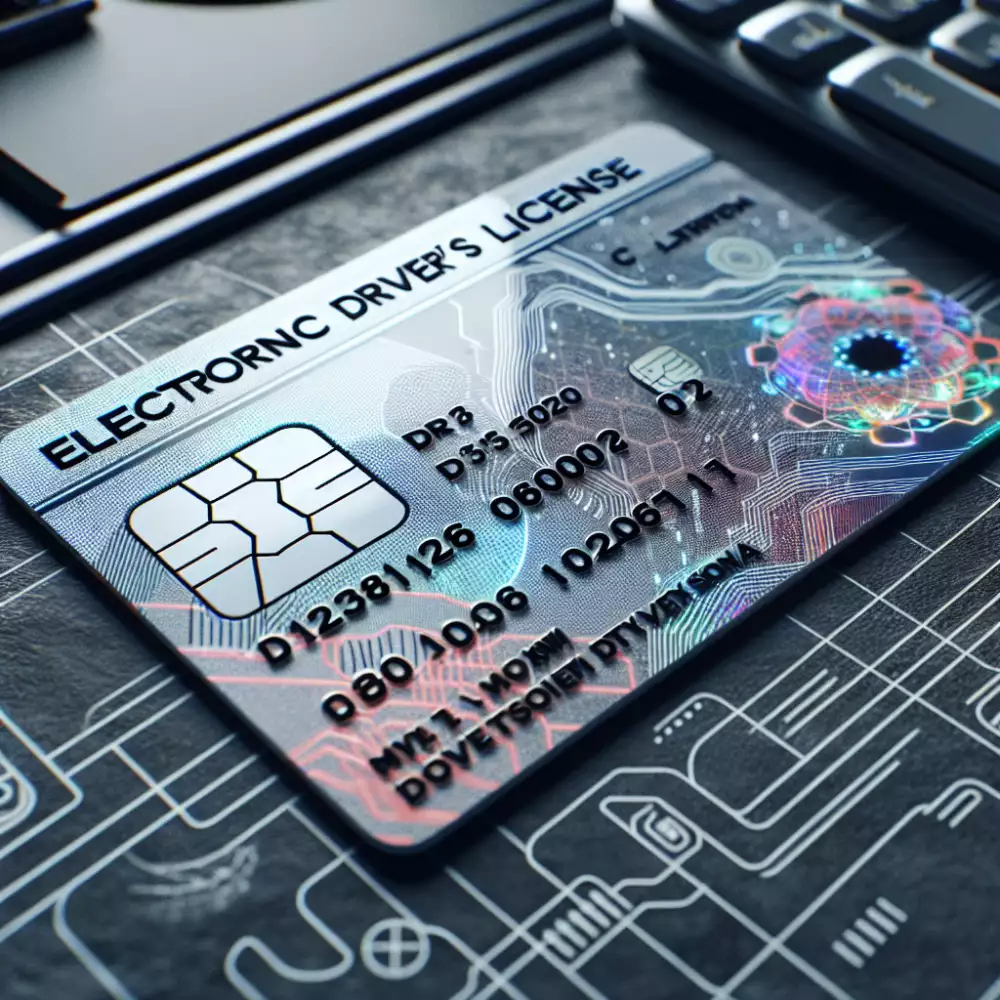 elektronický řidičský průkaz